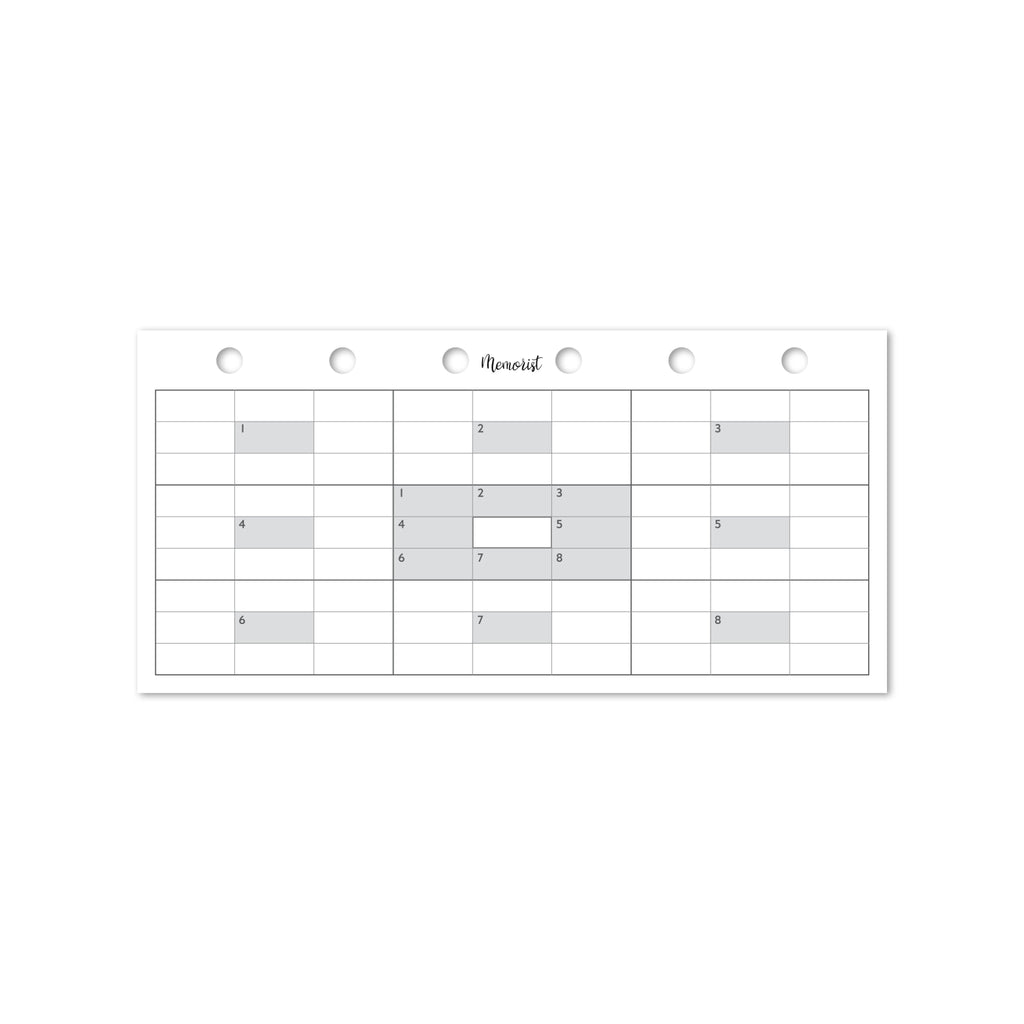 Mandala Chart (Pocket Narrow Size)