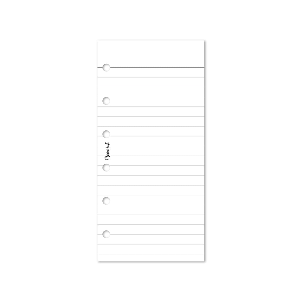 Lined (Pocket Narrow Size)