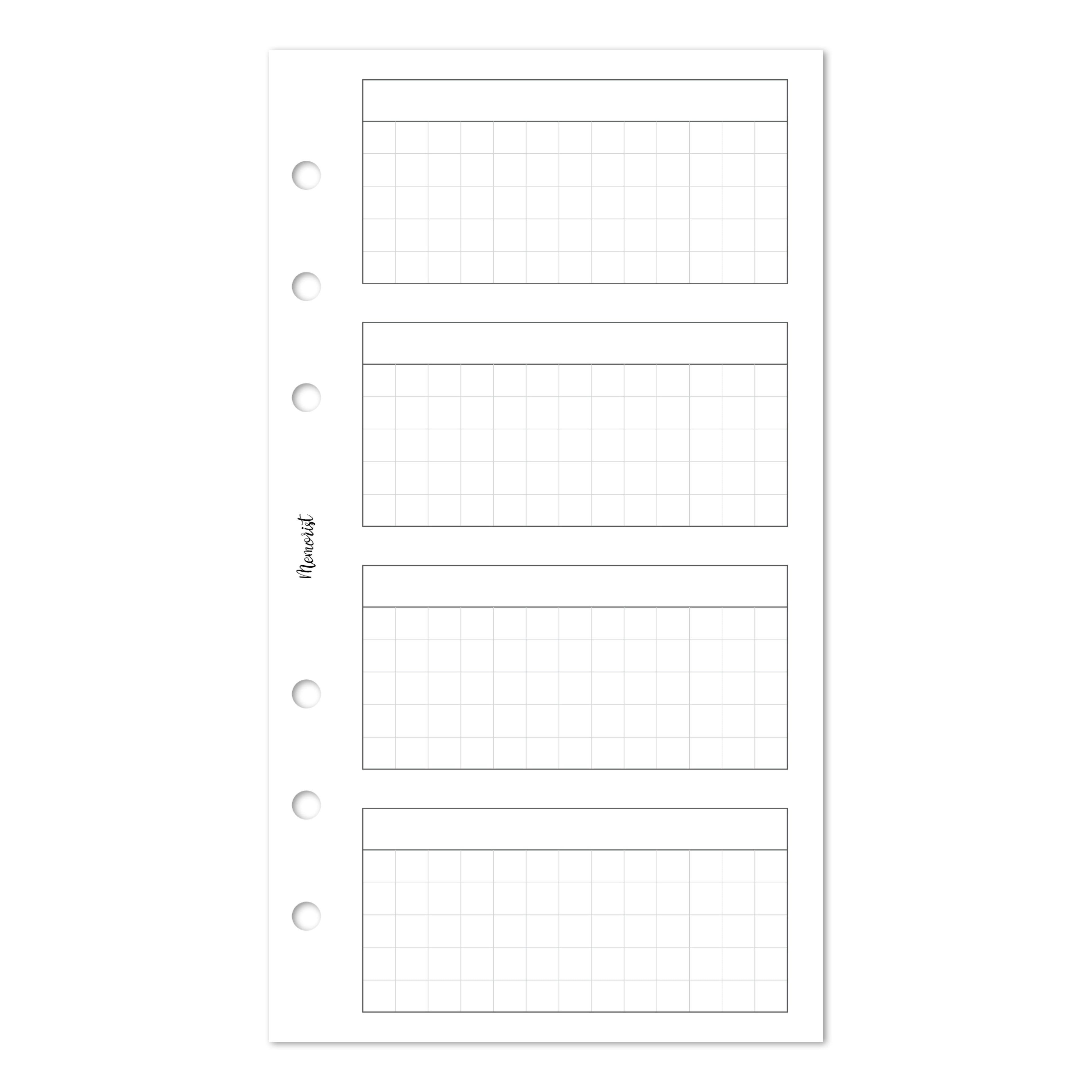 Block Memo (Personal Size)