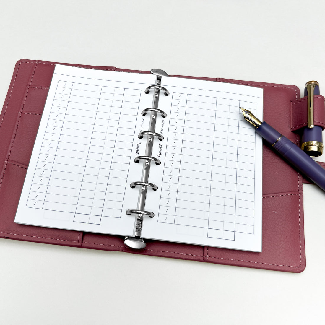 Premium Refill Expense List (Pocket Size)