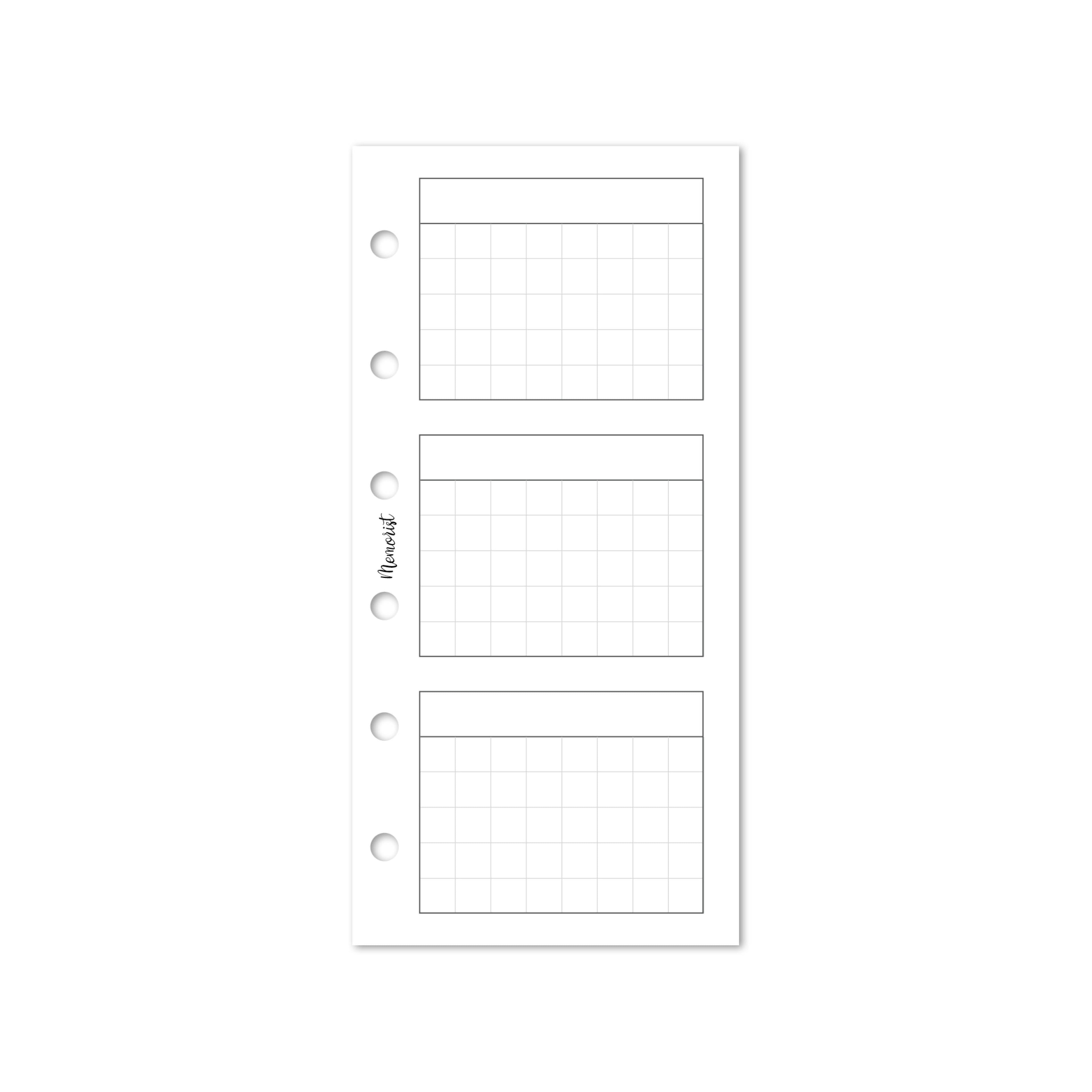Block Memo (Pocket Narrow Size)
