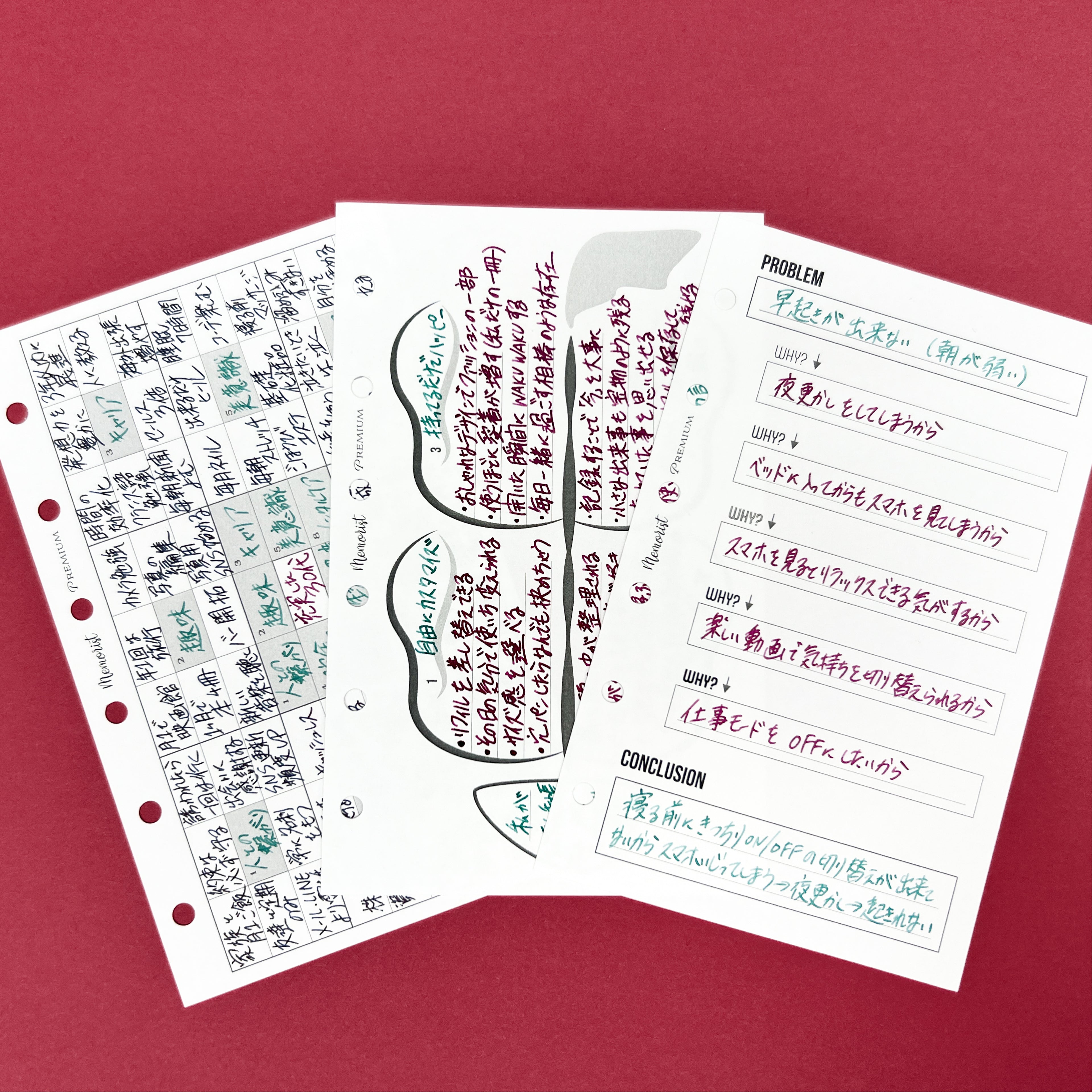 Premium Refill Thinking Trio (Pocket Size)