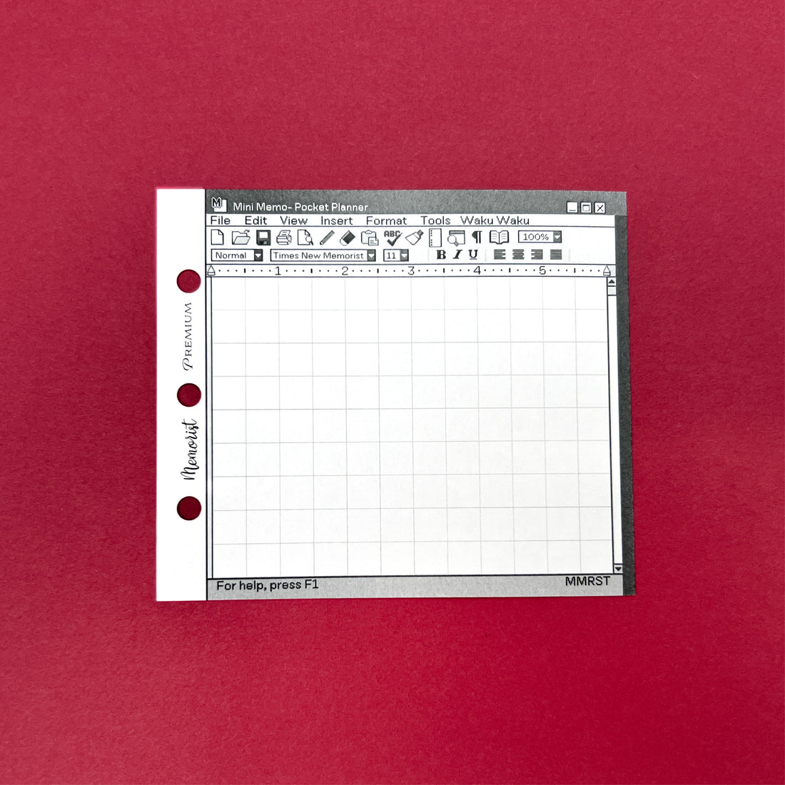 Premium Refill Mini-Memo (Pocket Size)