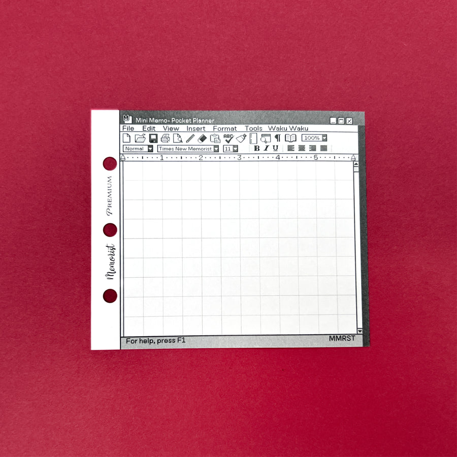 Premium Refill Mini-Memo (Pocket Size)