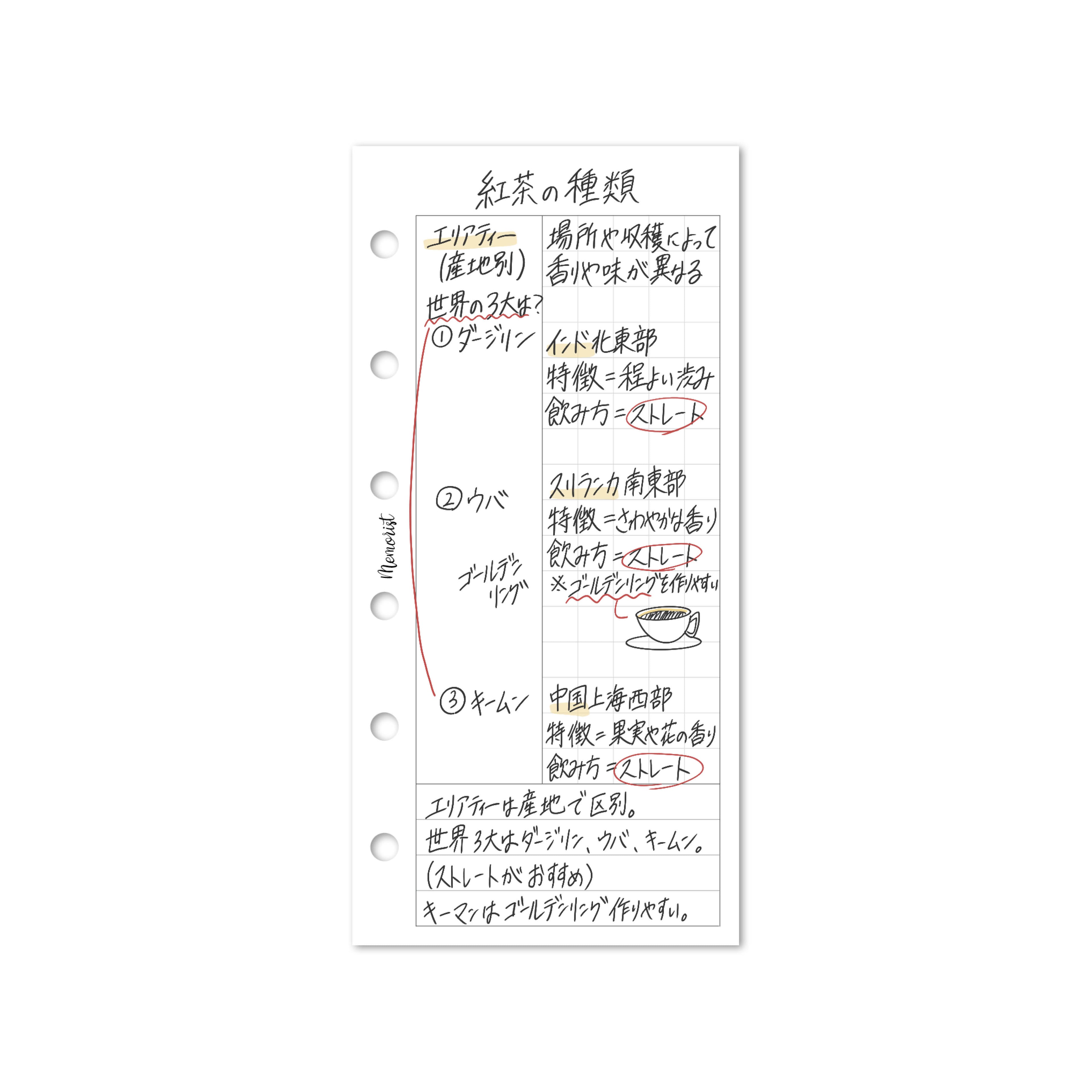 Cornell Notes (Pocket Narrow Size)
