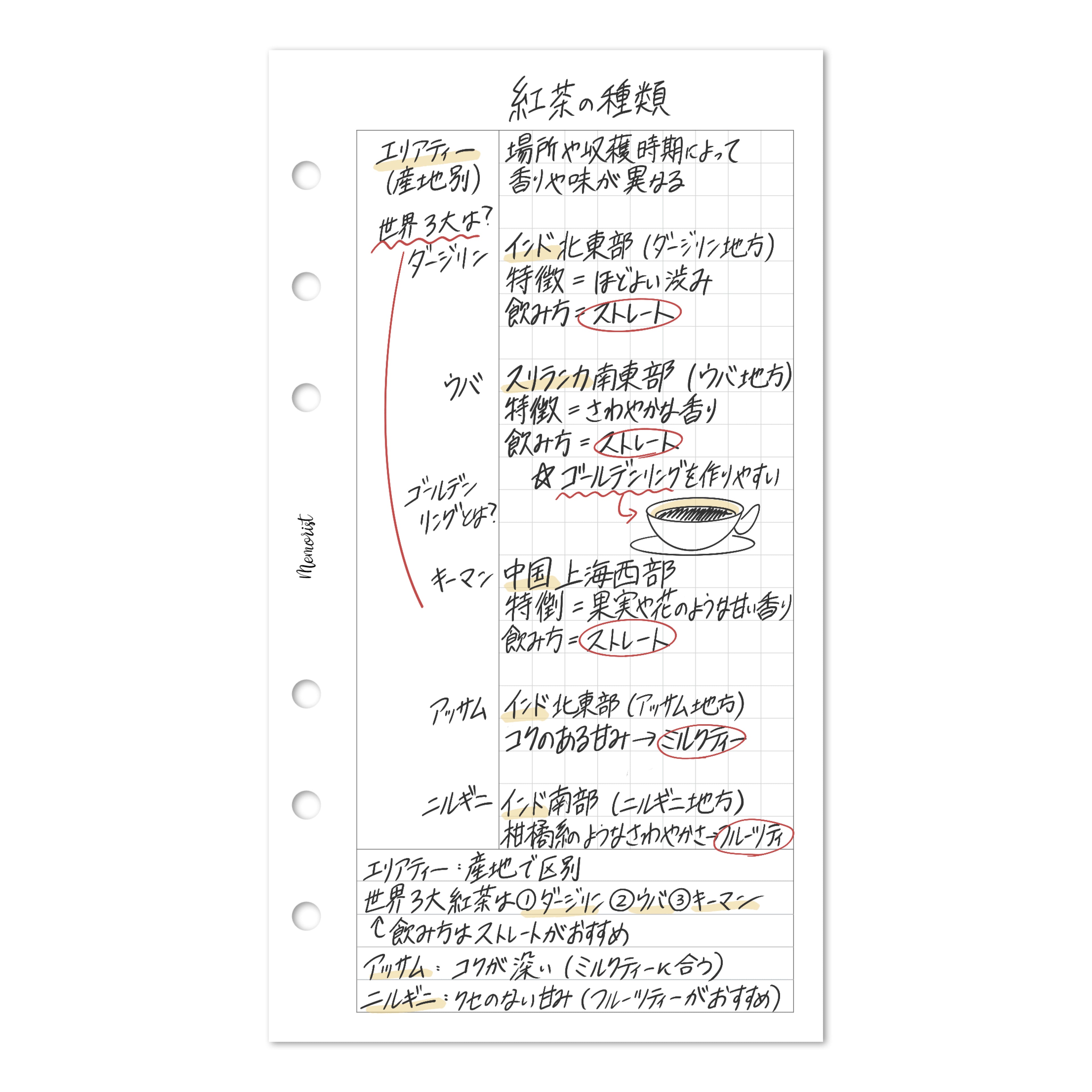 Cornell Notes (Personal Size)