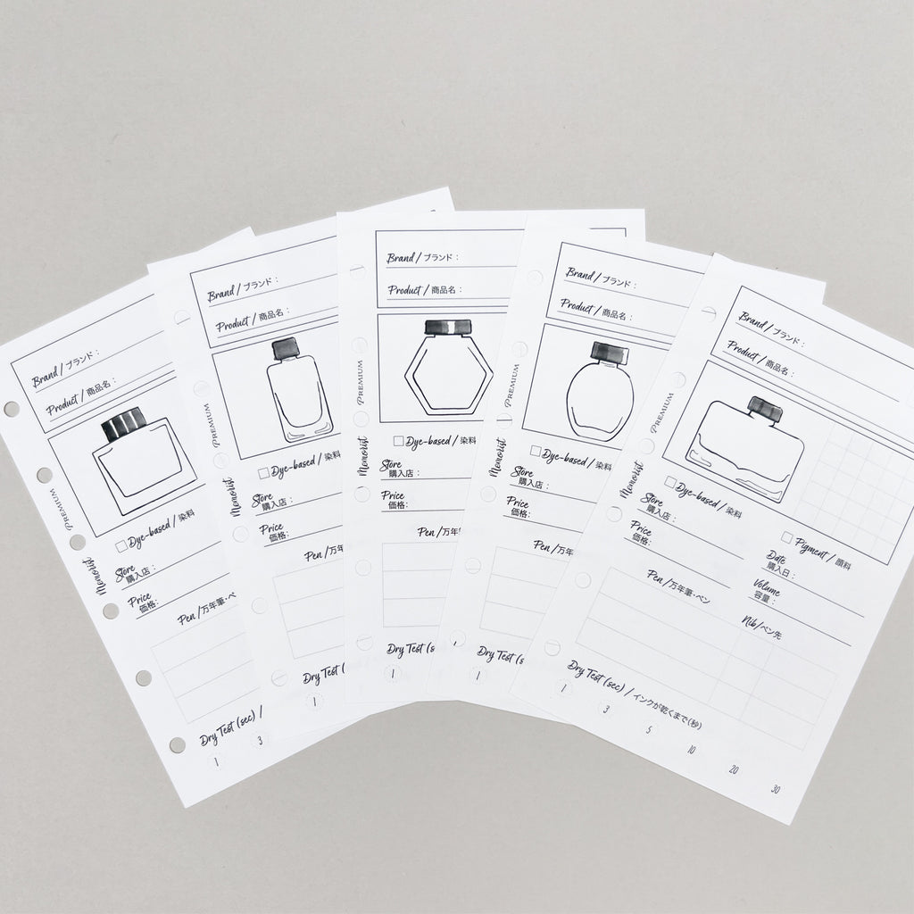 Premium Refill Ink Collection (Pocket Size)