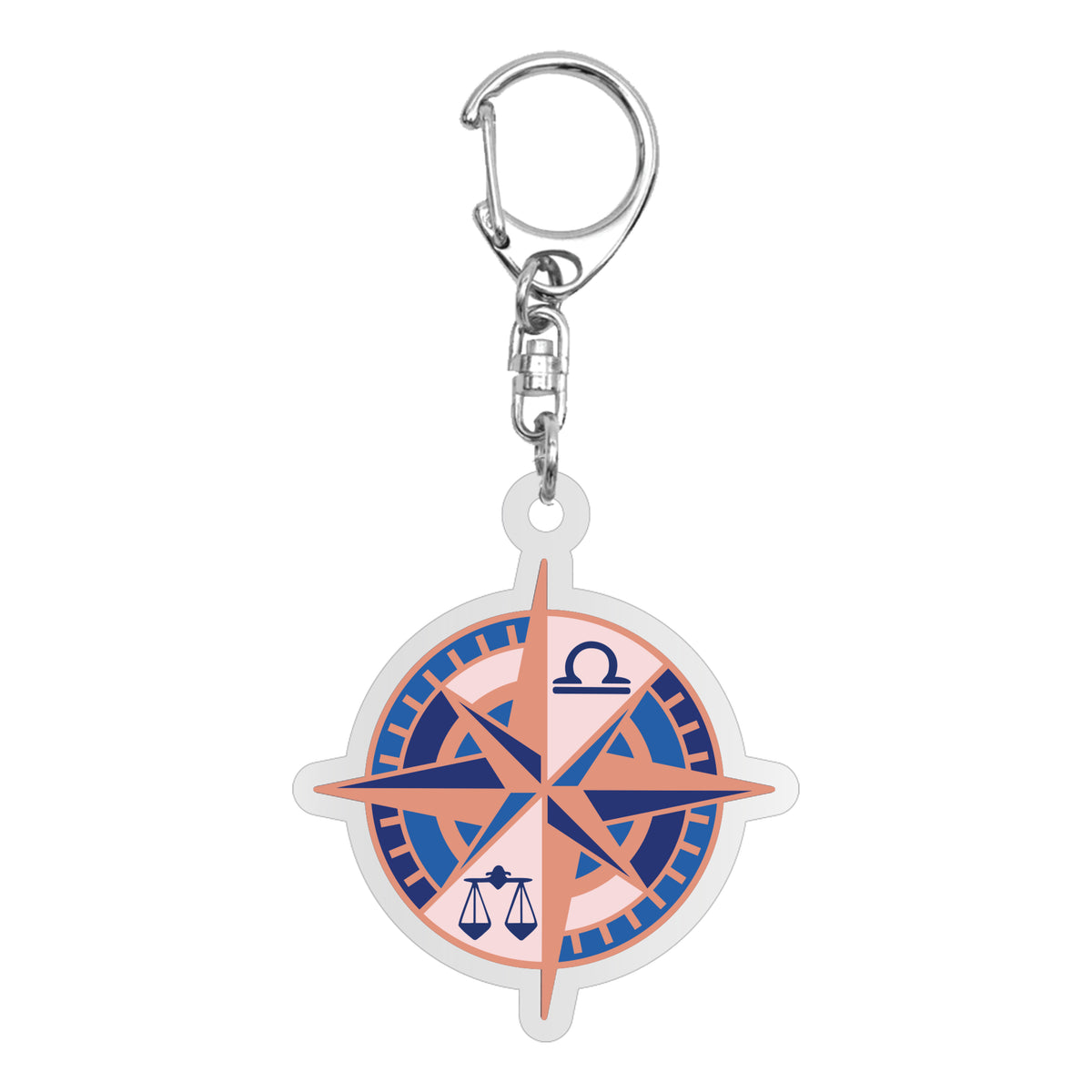Logo Zodiac Acrylic Keychain: Complete Set