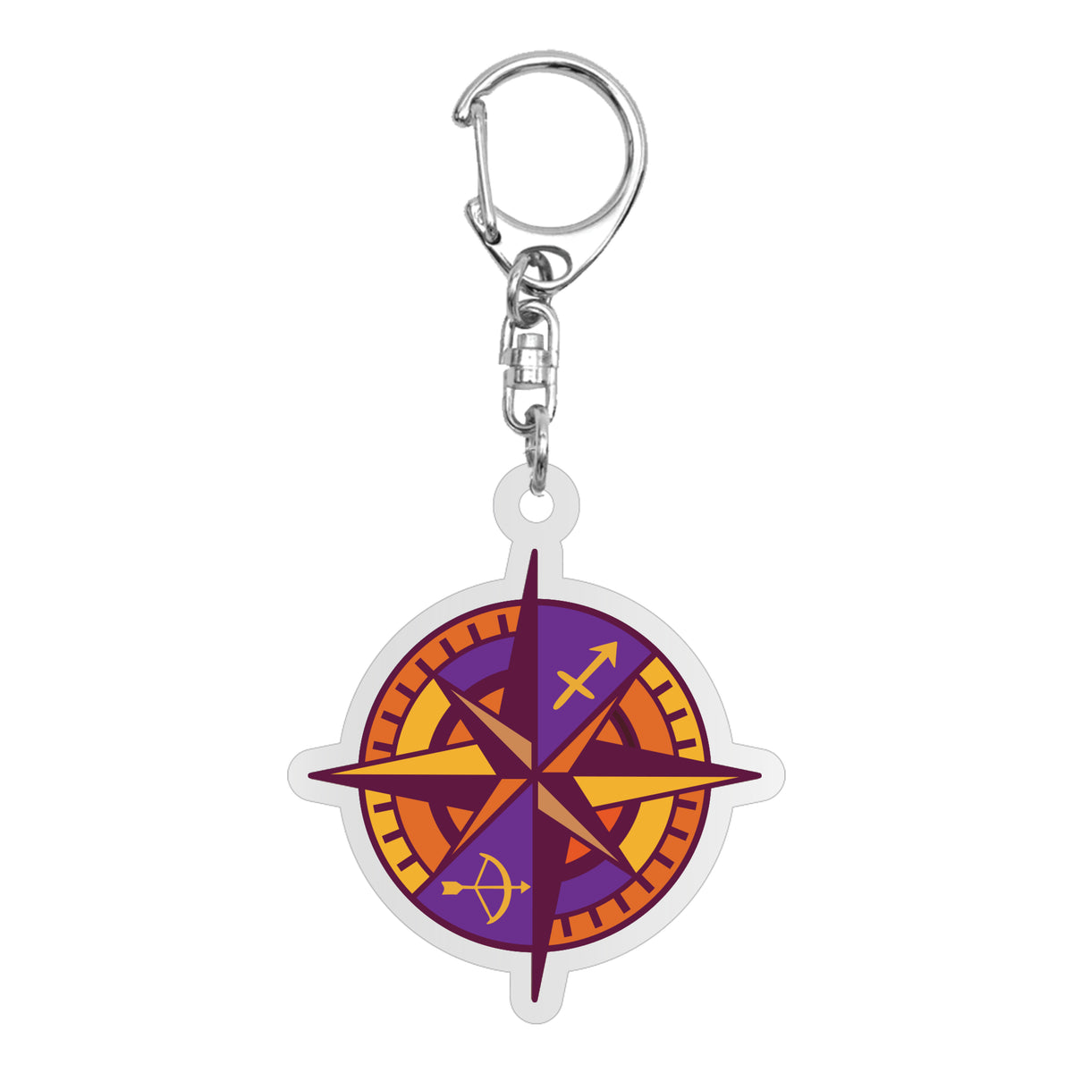 Logo Zodiac Acrylic Keychain: Complete Set