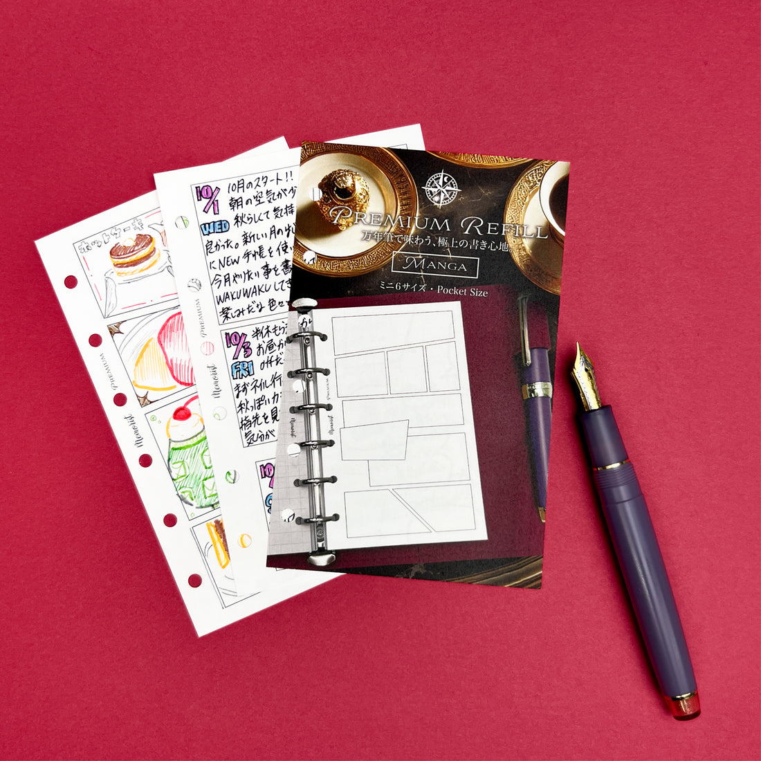 Premium Refill Manga Refill (Pocket Size)