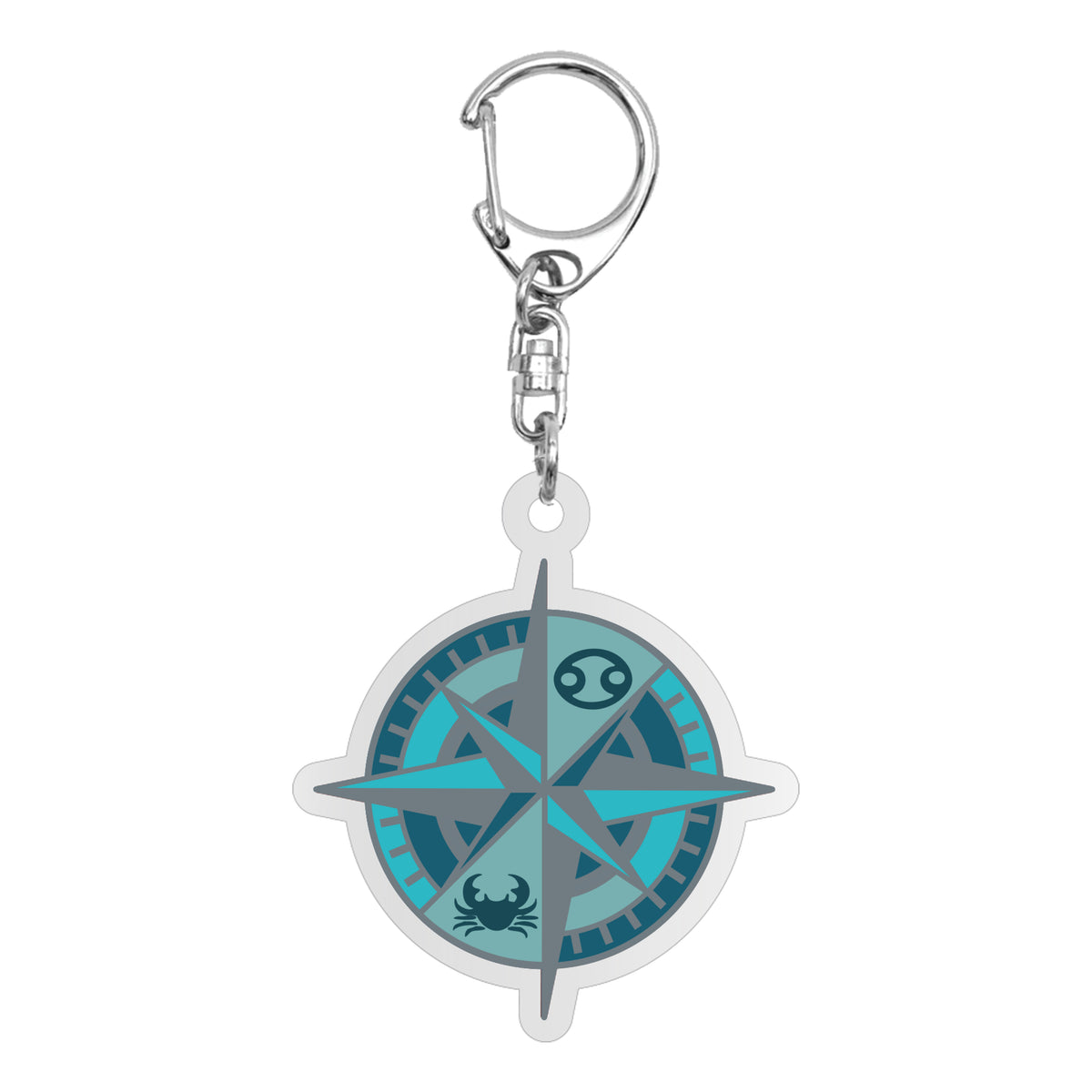 Logo Zodiac Acrylic Keychain: Cancer