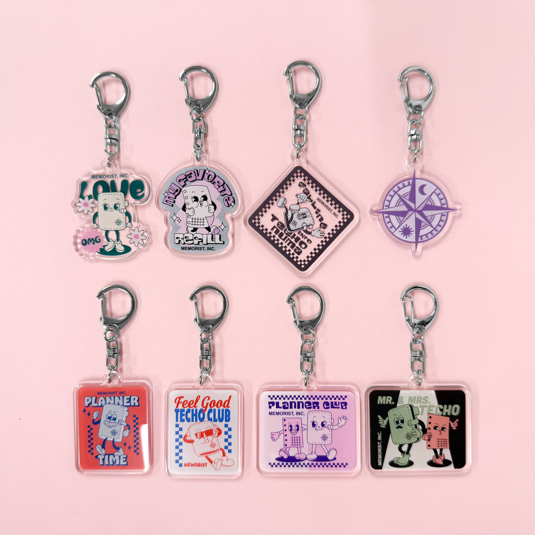 8th Anniversary Acrylic Key Holder (Secret)