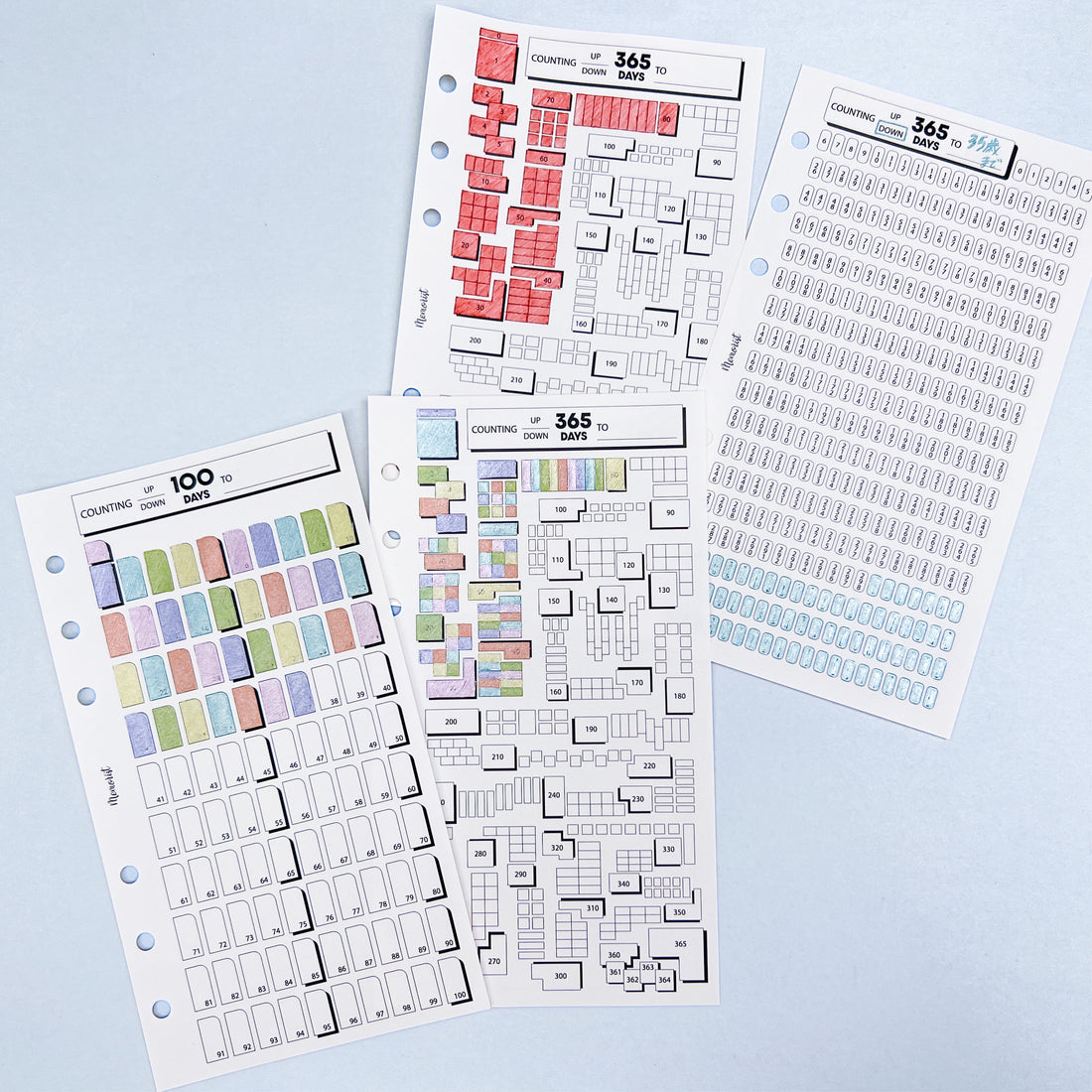 カウントアップダウンリフィル（バイブルサイズ リフィル）