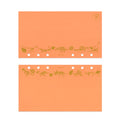 Dotted-Grid Color Sideway Refill【Orange x Dino】(Personal Size)
