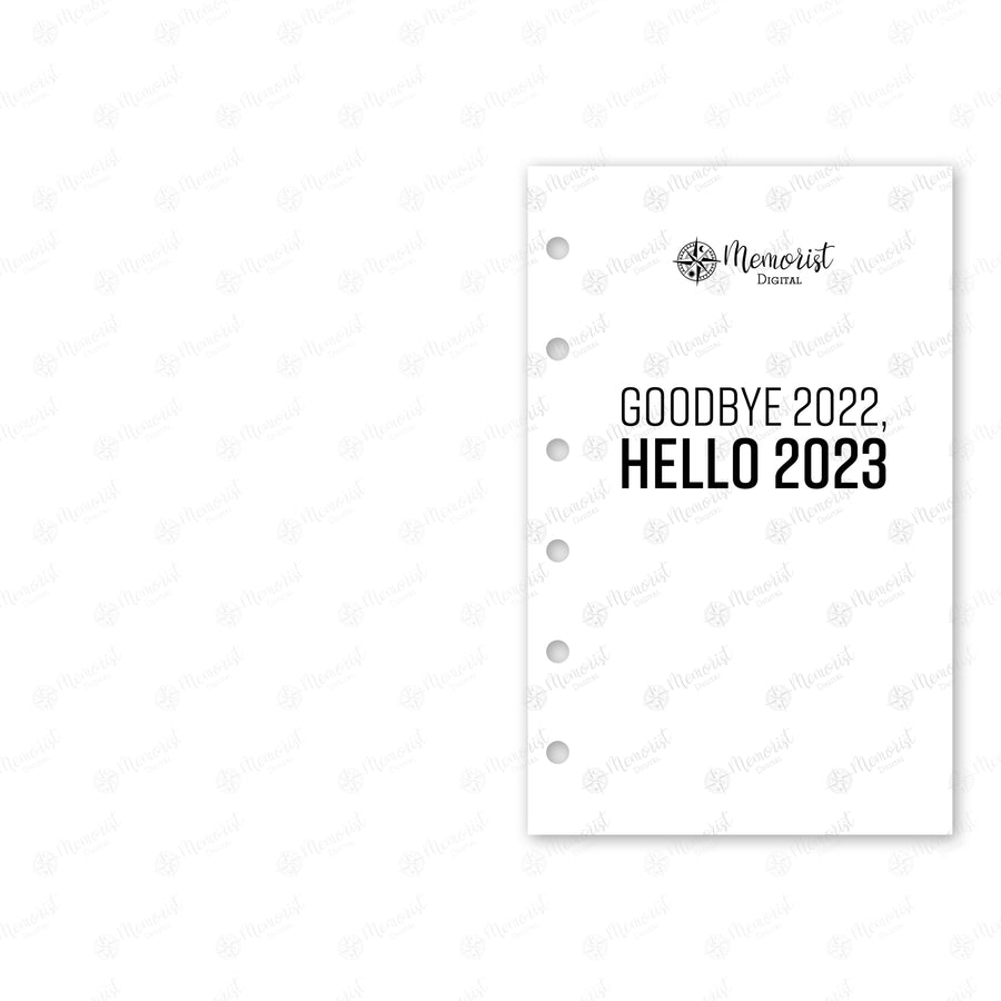 Goodbye 2022, Hello 2023 (Digital Download Refill)