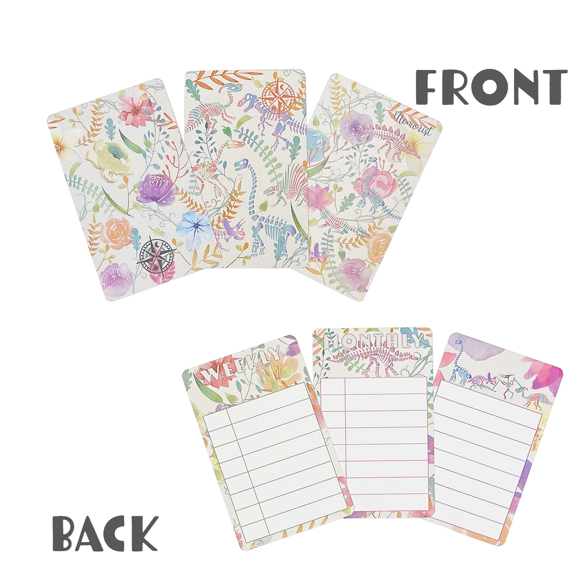 Decoration Card【Flower Dinosaur】