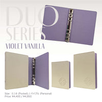 Pocket Size DUO Planner【Violet Vanilla】