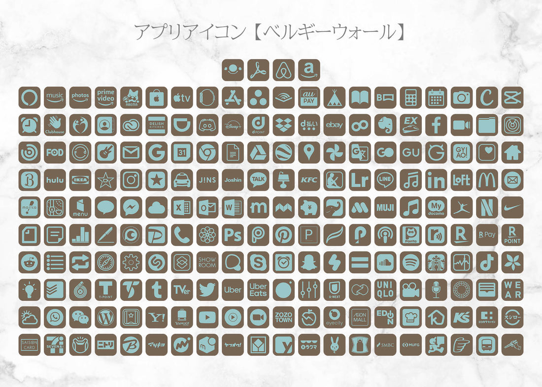 iOSアイコン ３色デザイン 「カクタスシェリフ」